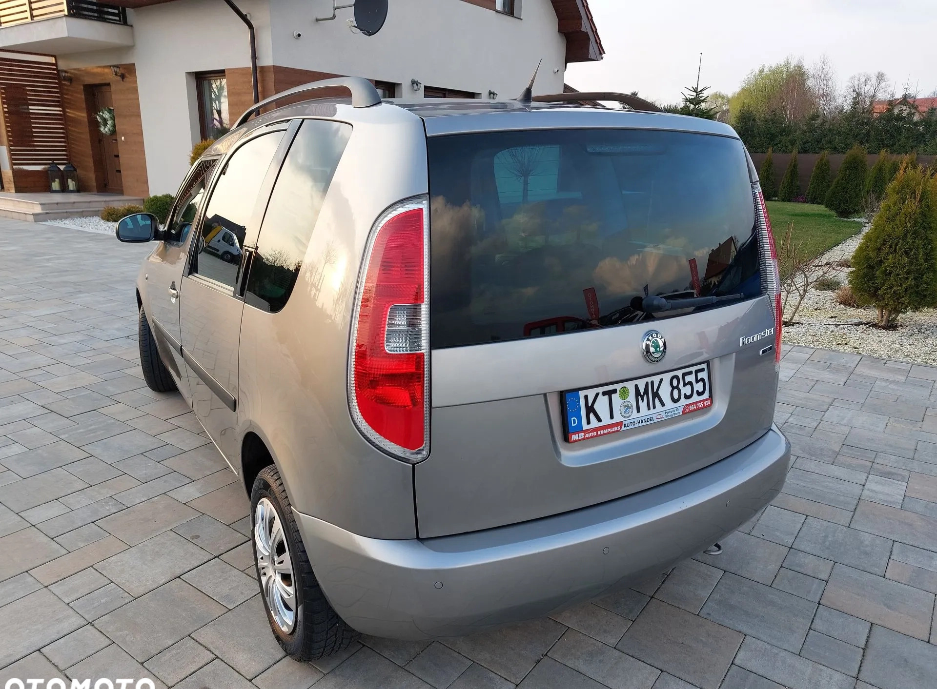 Skoda Roomster cena 19999 przebieg: 119000, rok produkcji 2012 z Maków Mazowiecki małe 781